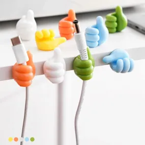 10 Pc Creative Silicone Thumb Hook