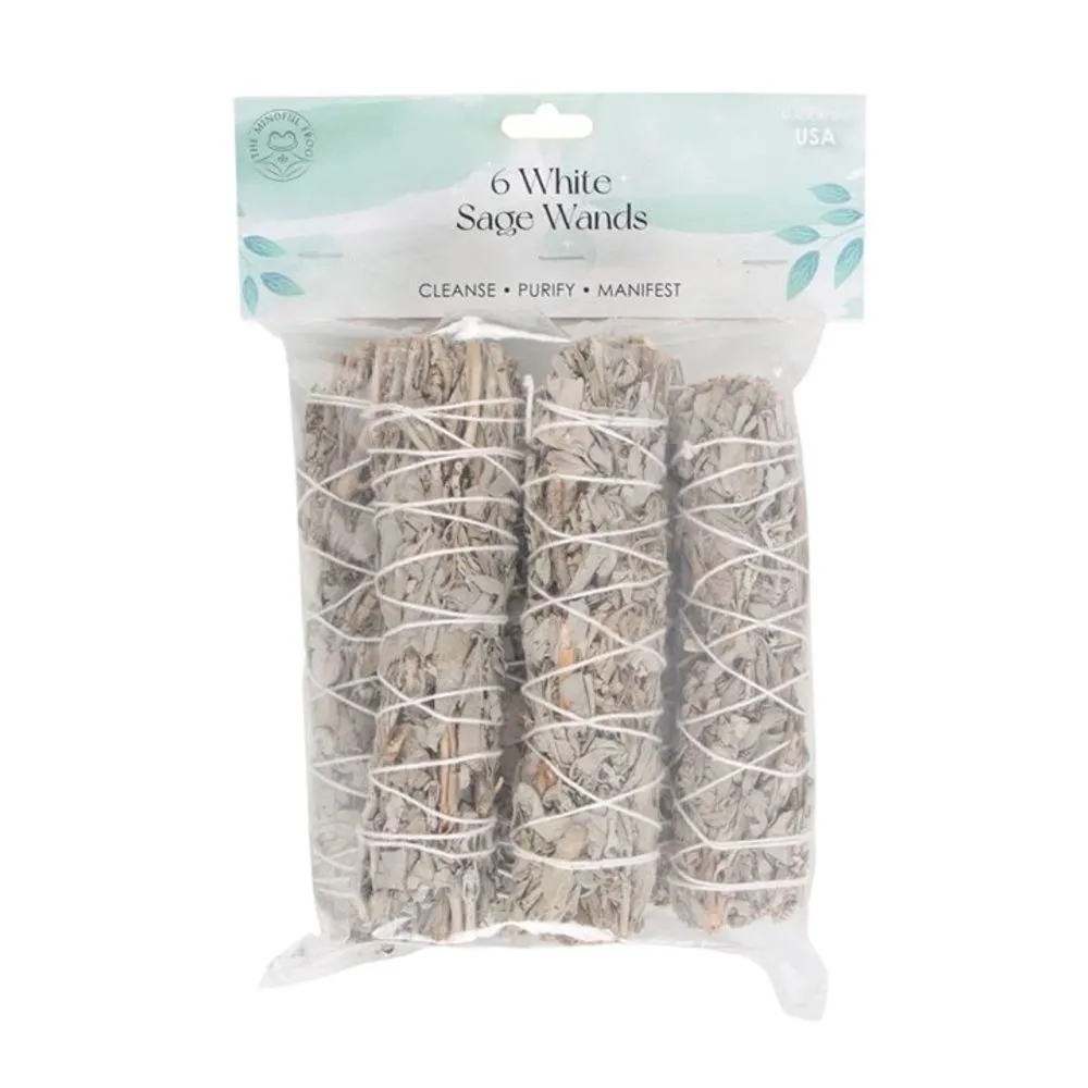 15cm Medium White Sage Smudge Stick Wands