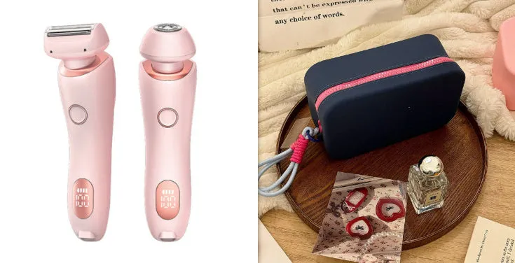 2 In 1 Hair Removal Epilator USB Rechargeable