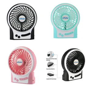 3 speed portable table fan