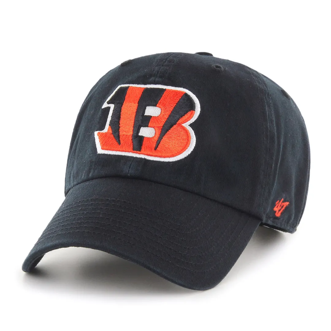 '47 Brand Men's NFL Cincinnati Bengals Clean-Up Cap