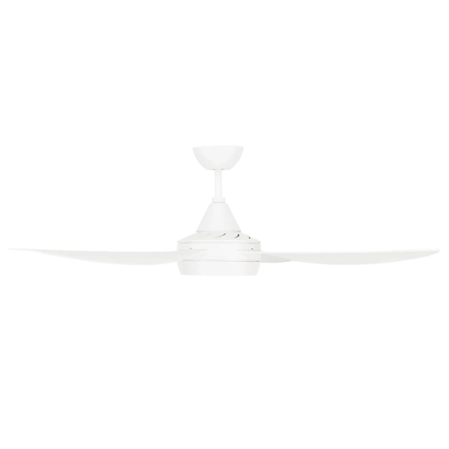 52" Vector-II AC Ceiling Fan White, Black with Light 22293/XX Brilliant Lighting