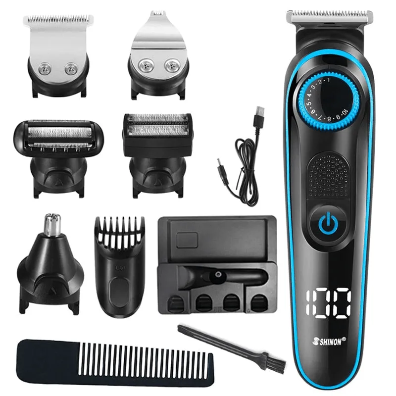 5in1 Facial Grooming Set Hair Clipper Trimmer Electric Shaver