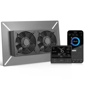 AC Infinity AIRTITAN T7, Crawlspace and Basement Ventilation Fan 12", WiFi-Integrated Controls, IP-55 Rated