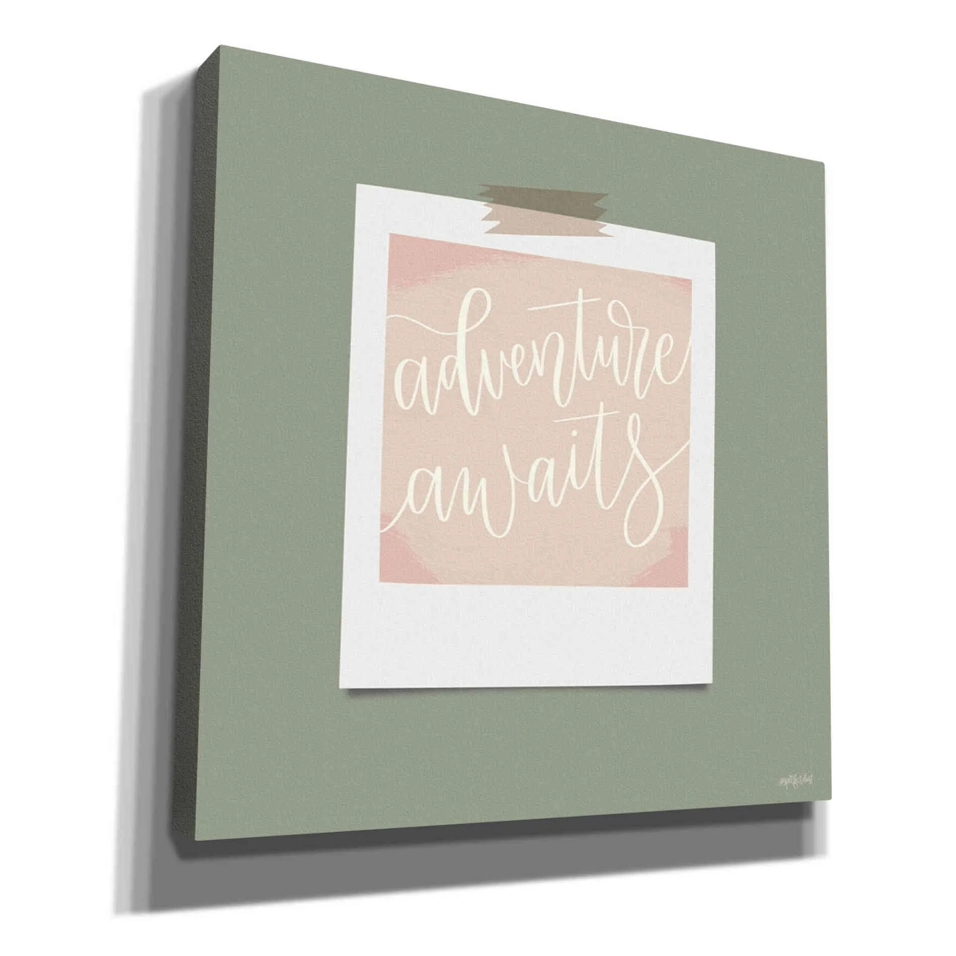 'Adventure Awaits' by Imperfect Dust, Canvas Wall Art