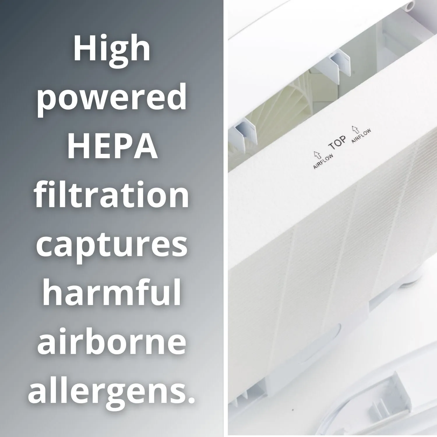 AirMend™ Medium Room HEPA Air Purifier