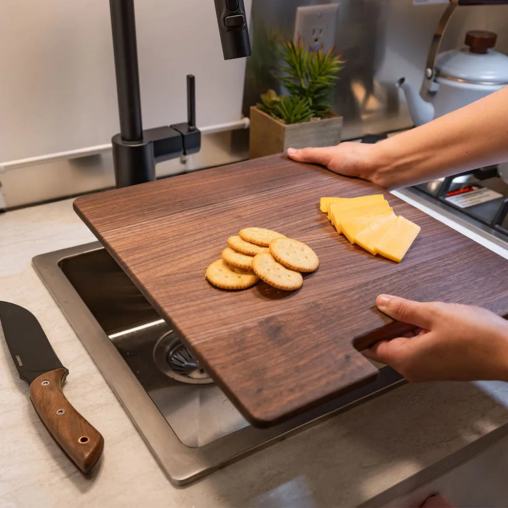 Airstream Custom Sink Cutting Boards for Caravel Travel Trailers