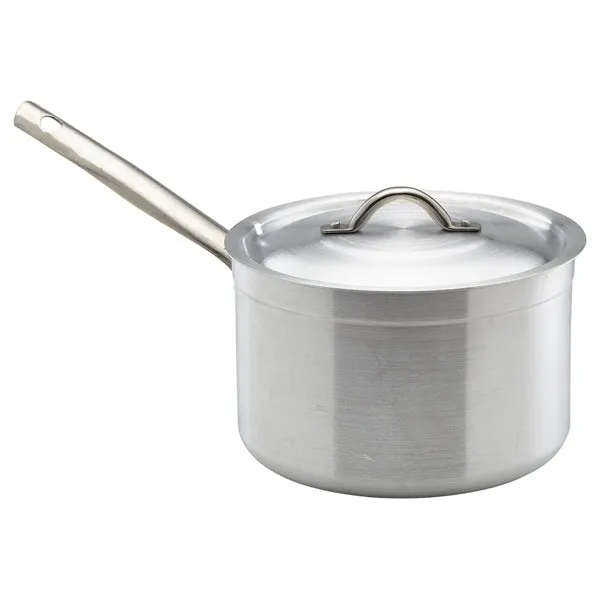 Aluminium Saucepan With Lid 5.5Litre