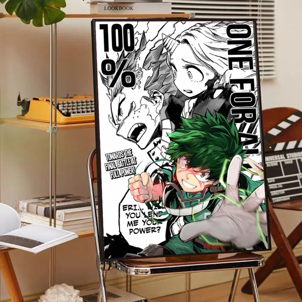 Anime My Hero Academia Self-Adhesive Poster