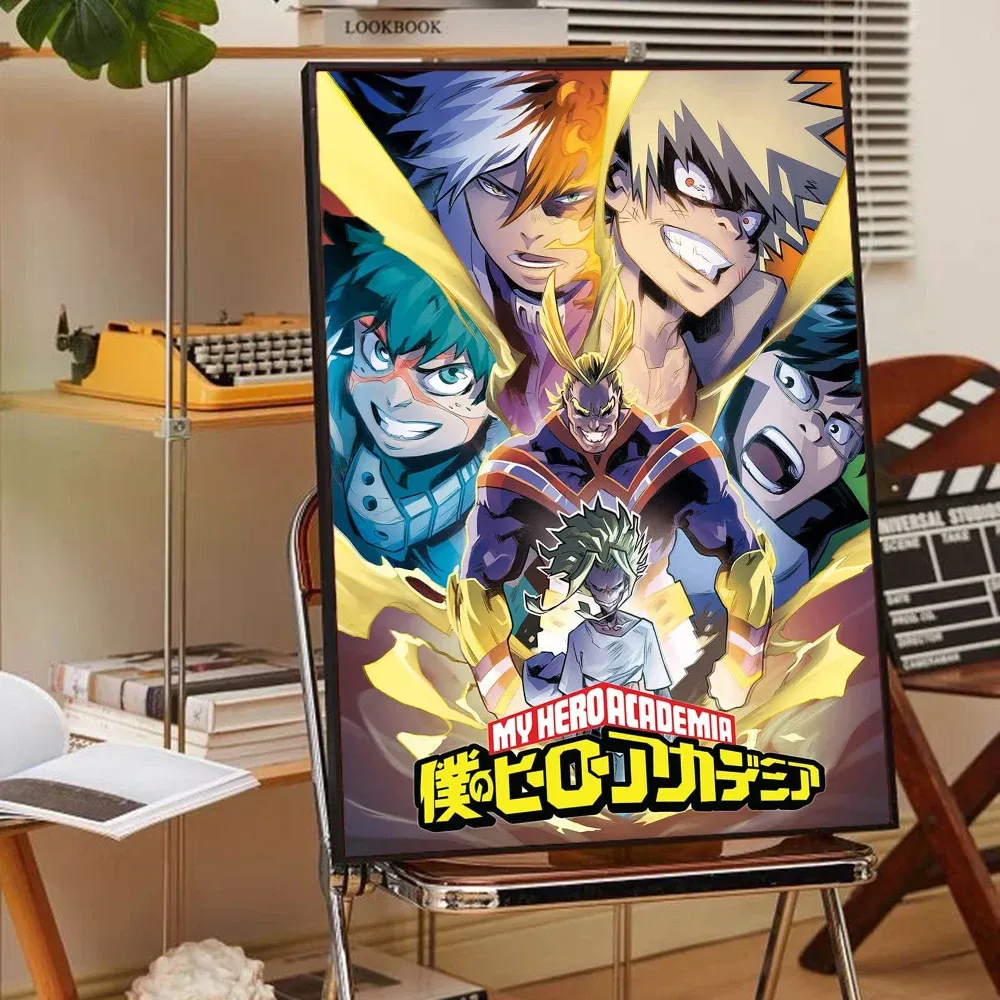 Anime My Hero Academia Self-Adhesive Poster