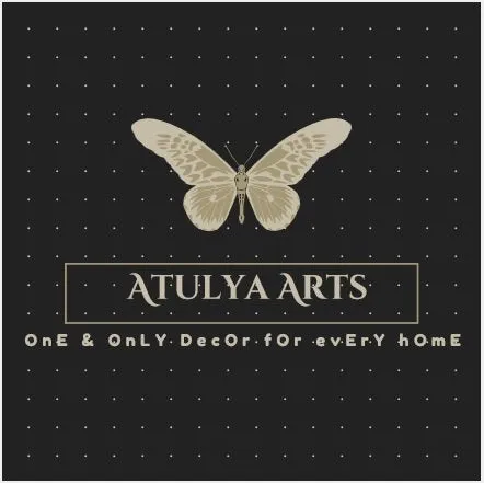 Atulya Arts Sun Mirror Wall Sticker 3D Decorative Acrylic Mirror Stickers for Wall Bedroom Living Room Decoration with 10 Butterflies (45cm X 45cm) (Black)