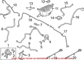 Audi Vacuum Line 06E133773BR – Genuine VW/Audi