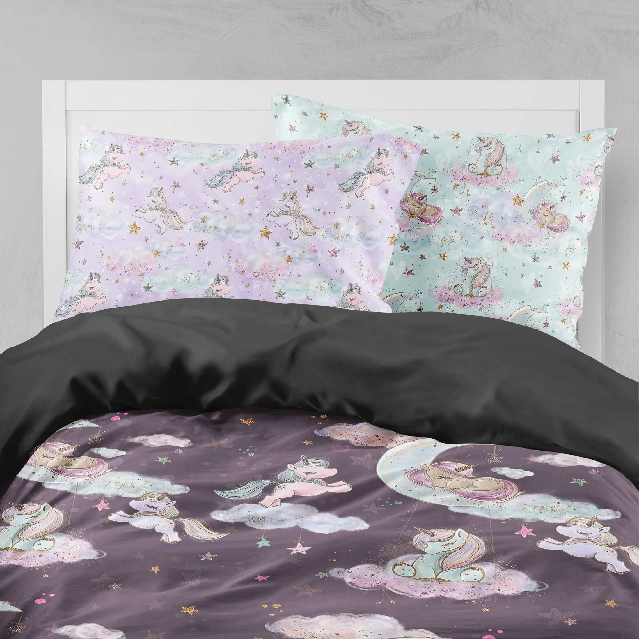 Baby Unicorn Dreams Crib and Toddler Bedding Collection