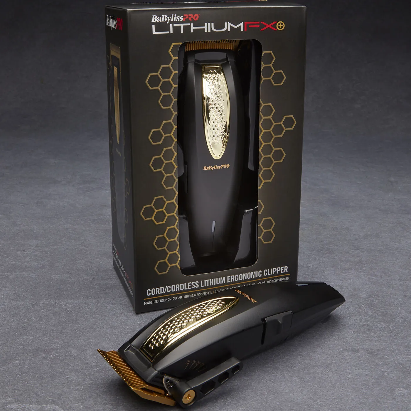 BaByliss PRO - LITHIUMFX  Cord/Cordless Lithium Ergonomic Clipper