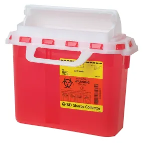 Bd Patient Room Sharps Collectors Sharps Collector Patient Roomcb Door Red 5.4Qt 20/Cs