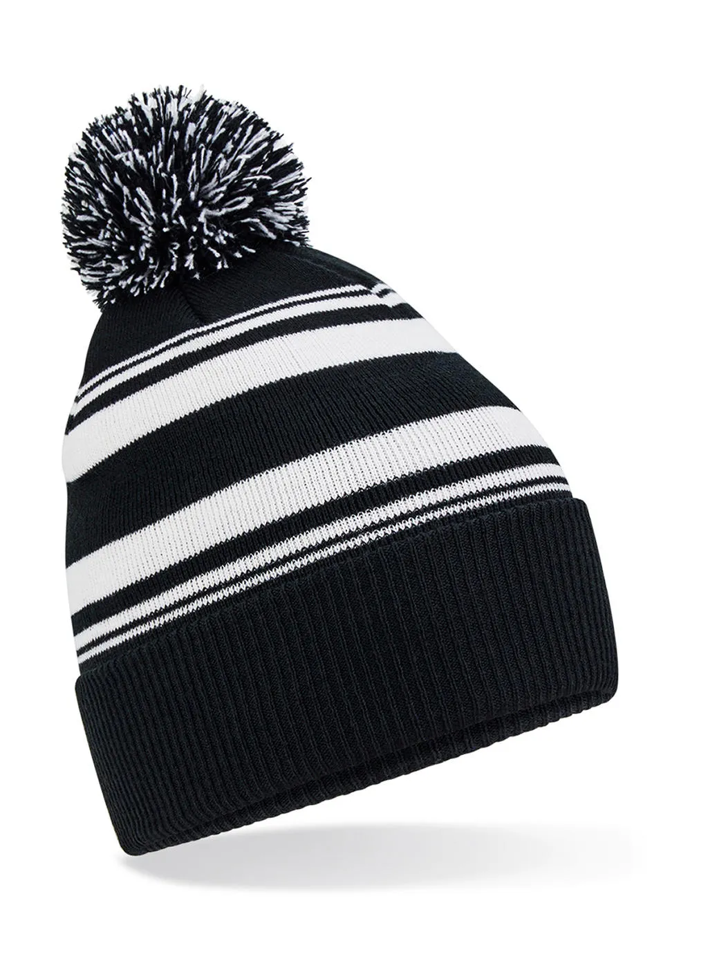 Beechfield 98469 - Striped Fan Beanie