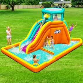 Bestway Water Slide Park 565x373x265cm Kids Swimming Pool Inflatable Play Centre