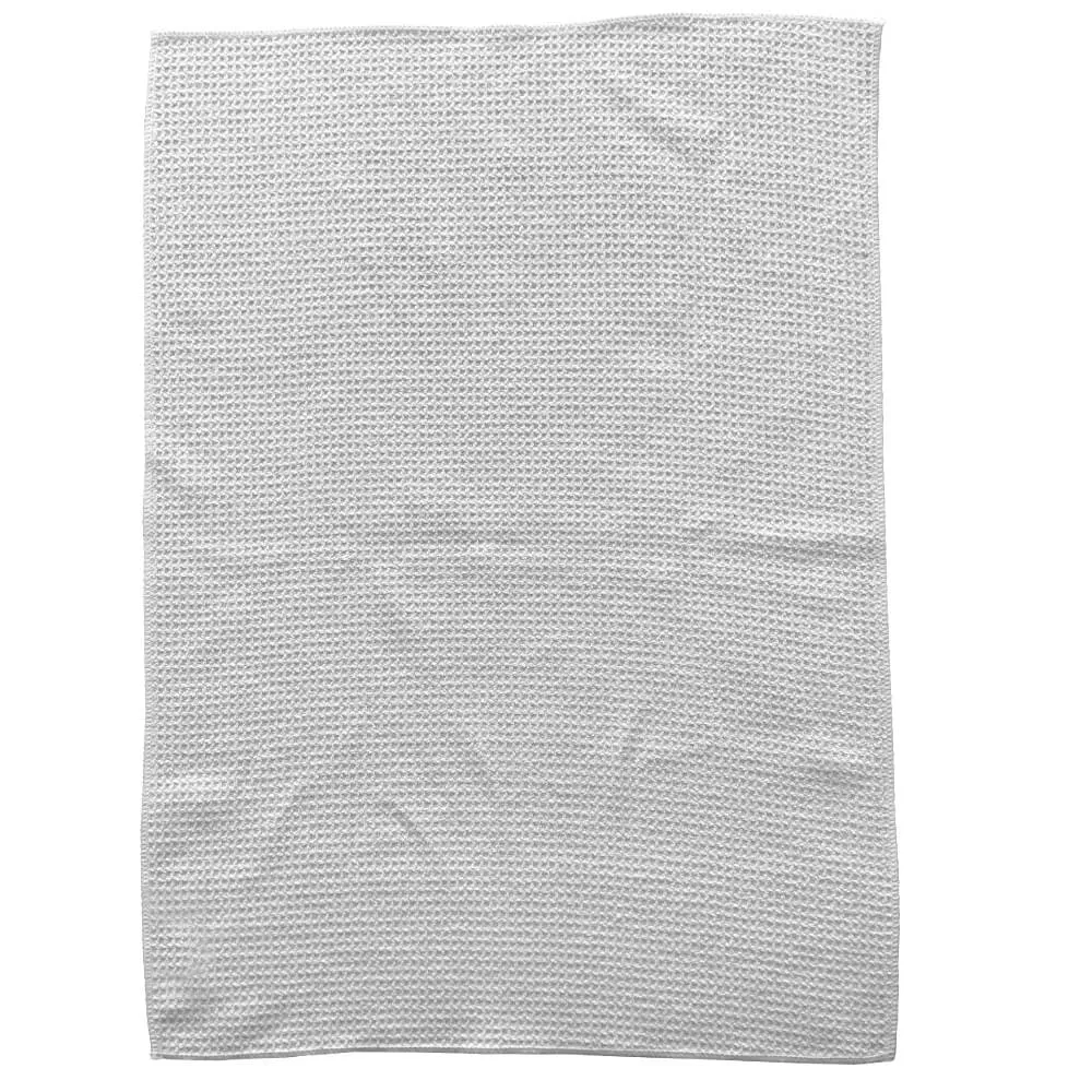 Blank White Sublimation Waffle Tea Towel