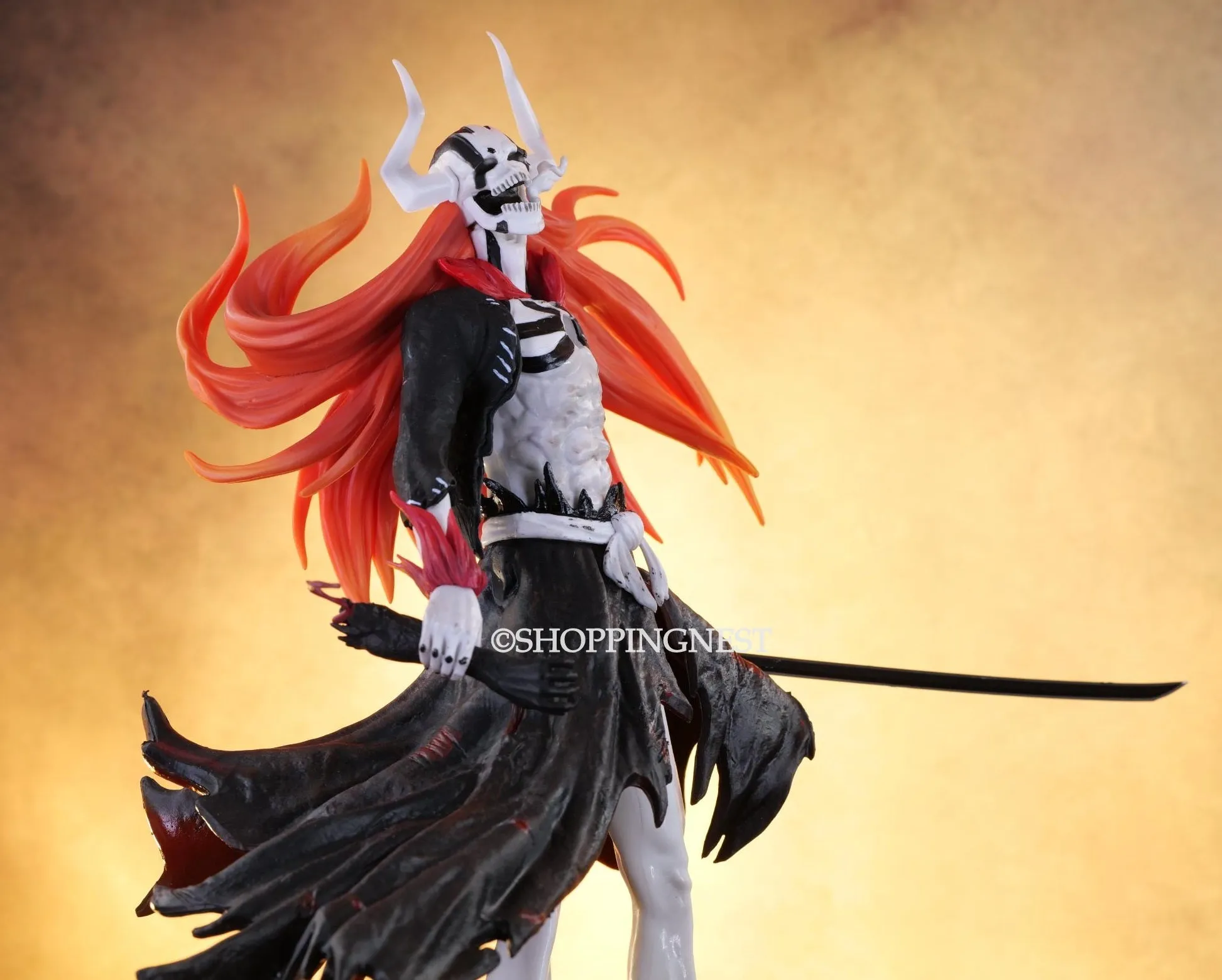 Bleach Anime Ichigo Kurosaki Hollow Form Action Figure |34 Cms |