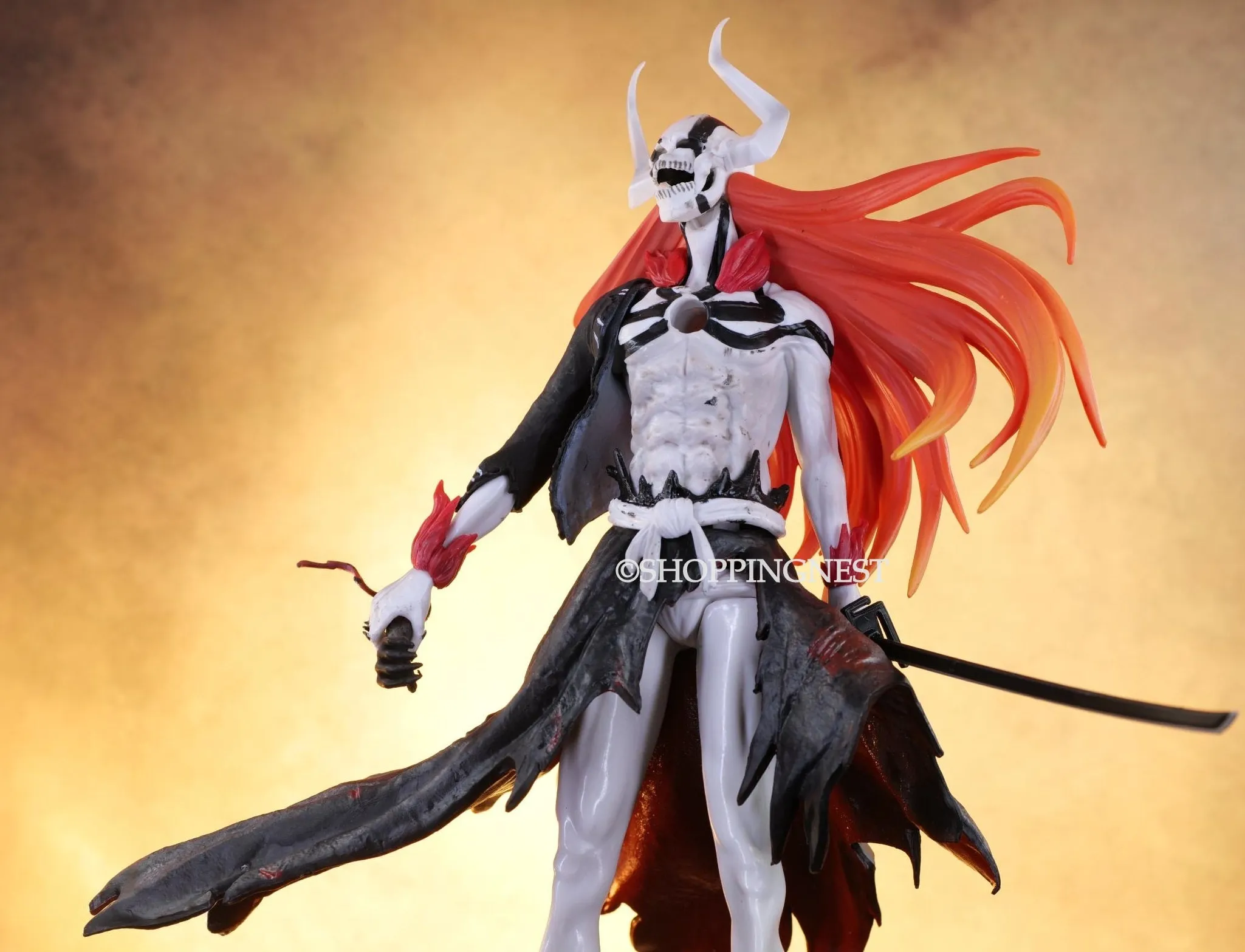 Bleach Anime Ichigo Kurosaki Hollow Form Action Figure |34 Cms |