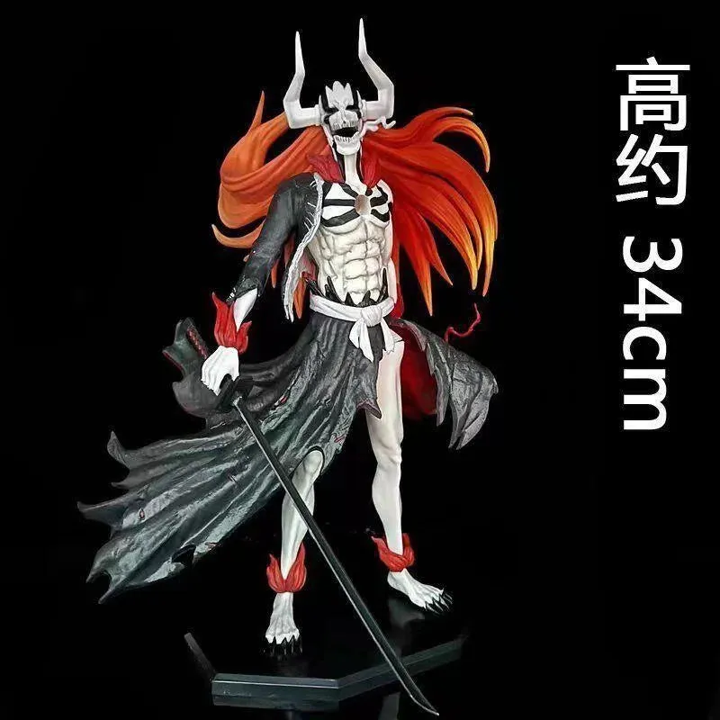 Bleach Anime Ichigo Kurosaki Hollow Form Action Figure |34 Cms |