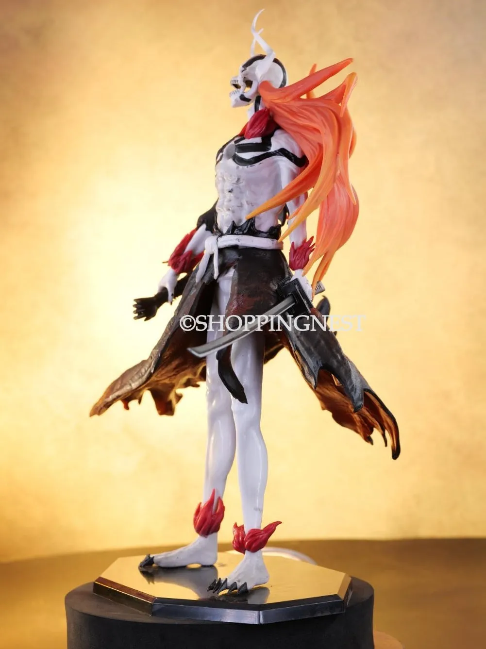 Bleach Anime Ichigo Kurosaki Hollow Form Action Figure |34 Cms |