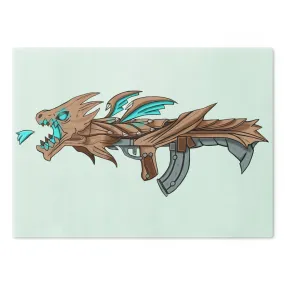 Blue Dragon Gun Cutting Board