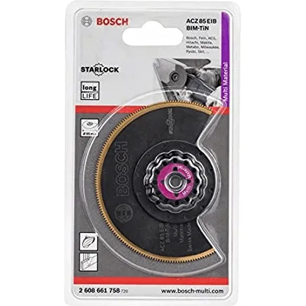 Bosch Segment Saw Blade for Starlock Multi-Cutter ACZ 85 EIB BIM (2608661758)