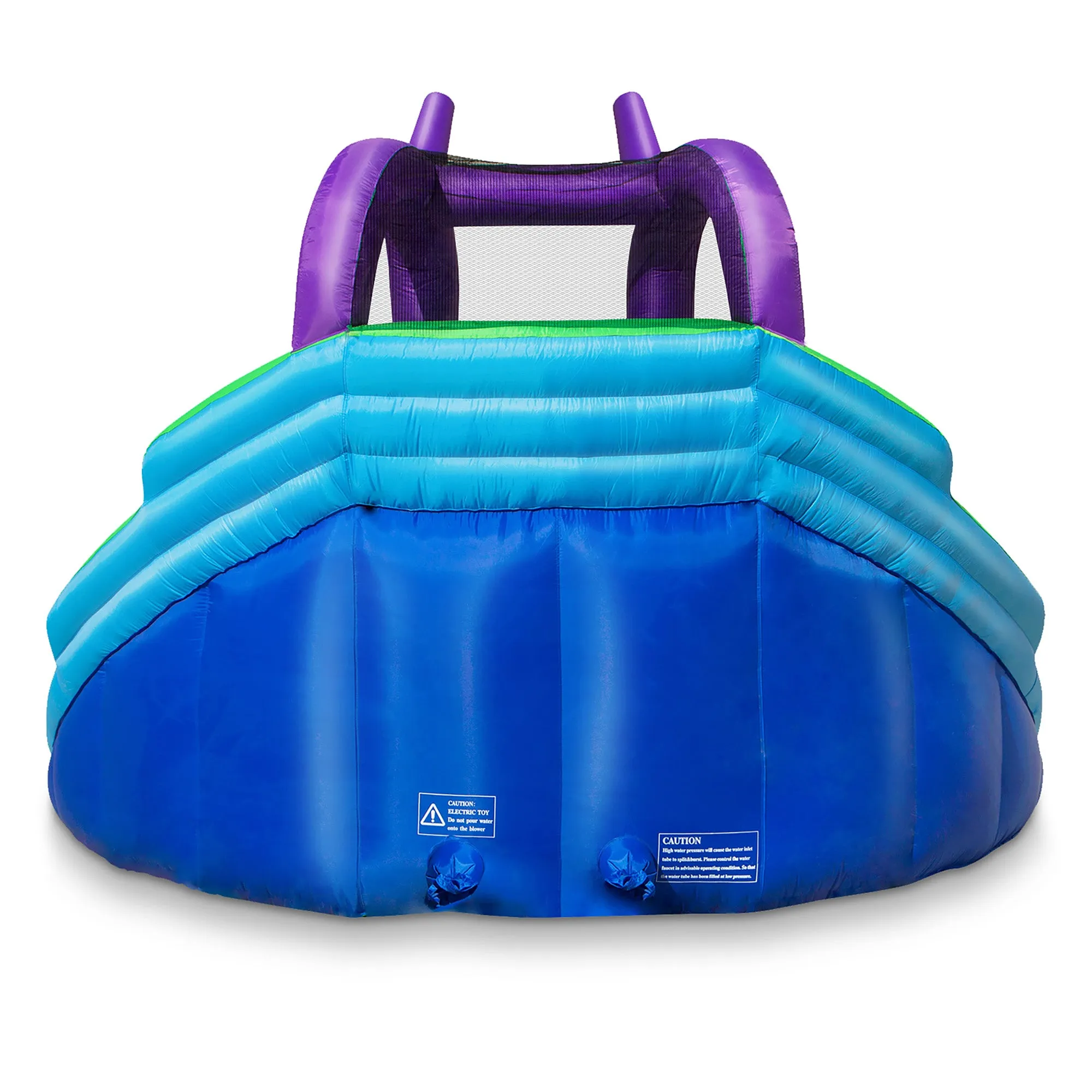 Bounce House w/ Climbing Wall, Water Slide, Pool, and Blower - Cloud 9