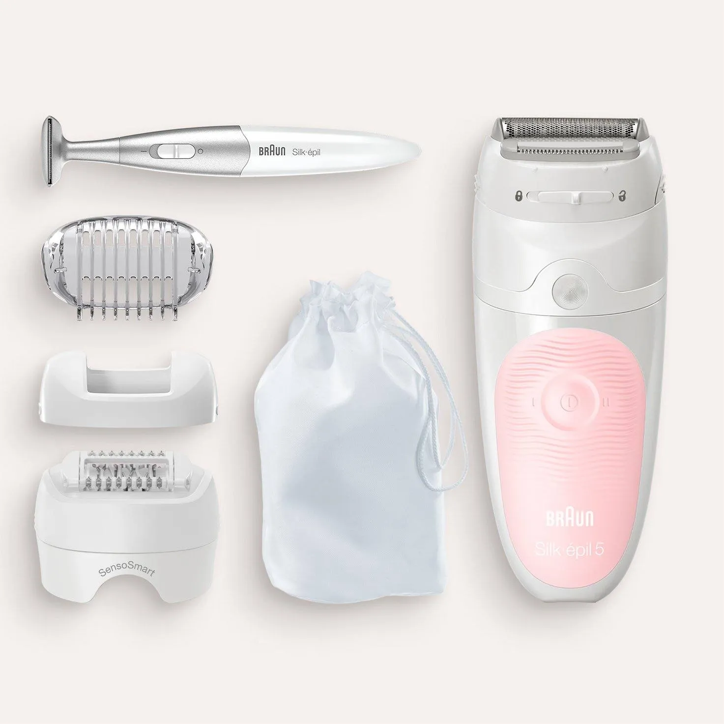 Braun Silk Epil Wet & Dry Epilator With Bikini Styler 5-820