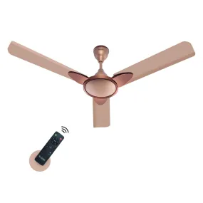 Candes Eco Zest BLDC Ceiling Fan 1200mm / 48 inch | BEE 5 Star Rated, Upto 65% Energy Saving, High Air Delivery & High Speed Ceiling Fans for Home | 2 1 Years Warranty | Broken Gold