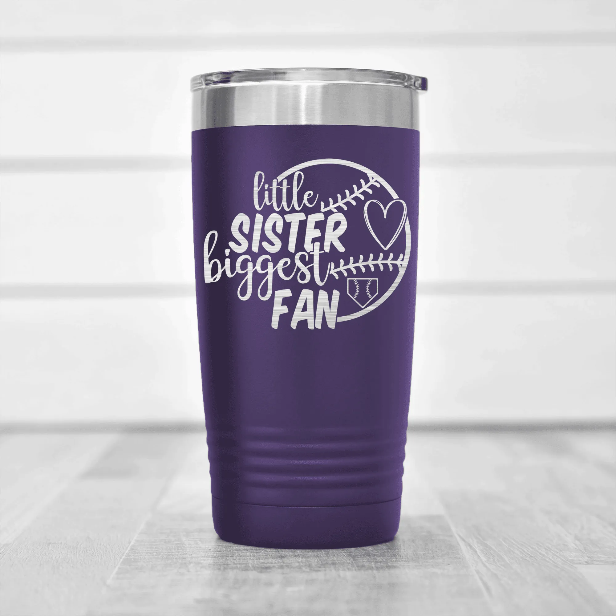 Cheering From The Sidelines Sister Tumbler