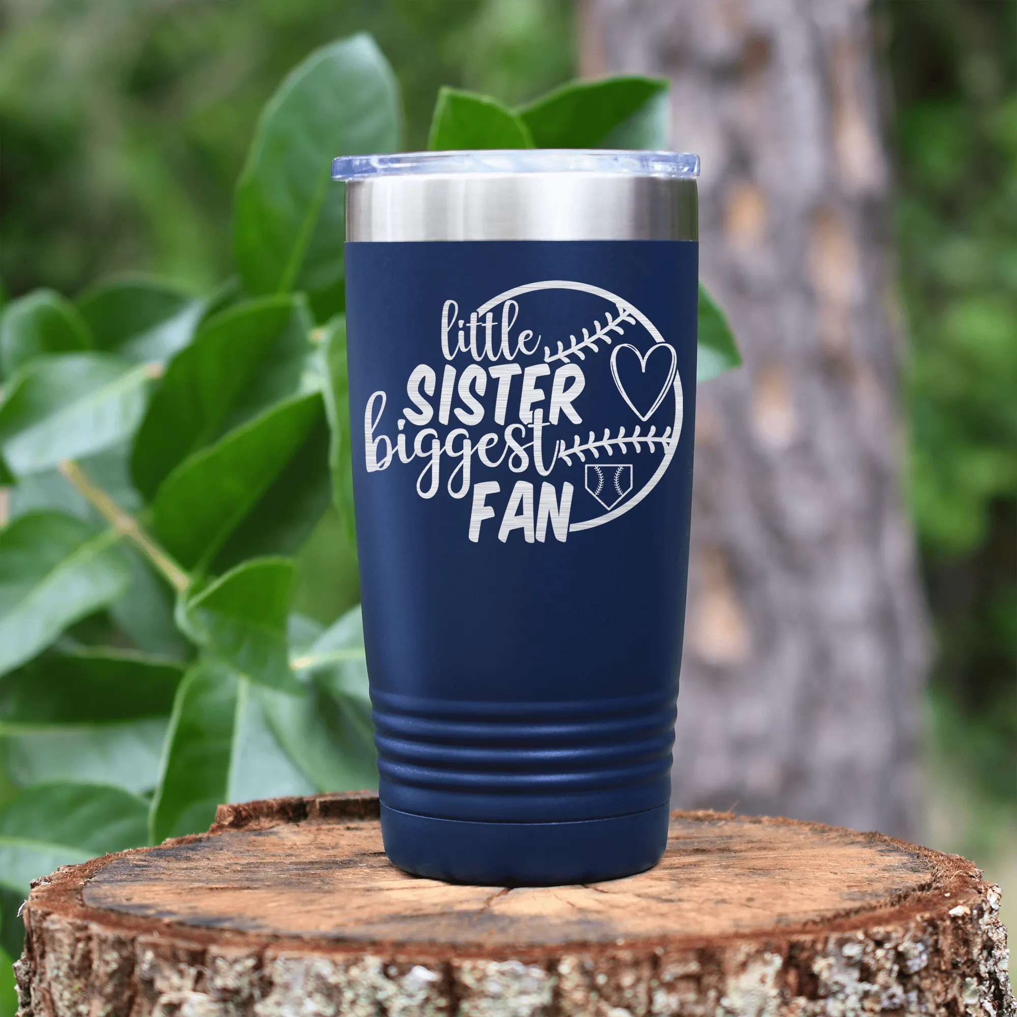 Cheering From The Sidelines Sister Tumbler