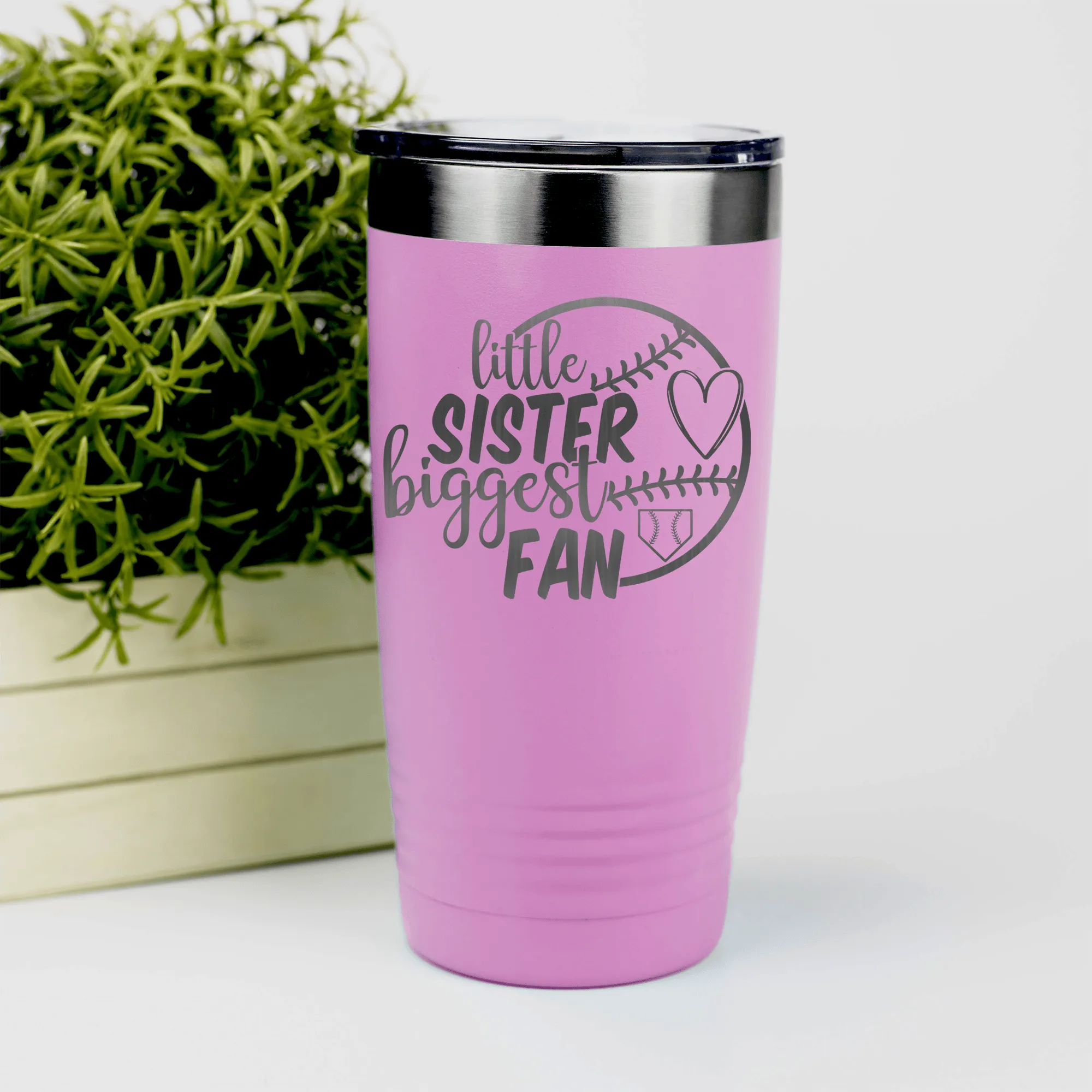 Cheering From The Sidelines Sister Tumbler