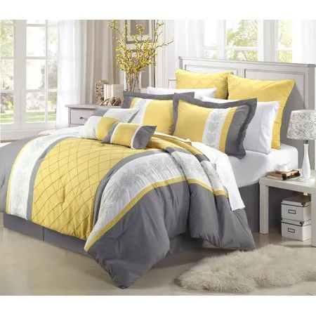 Chic Home 12-Piece Bed in a Bag Comforter Set