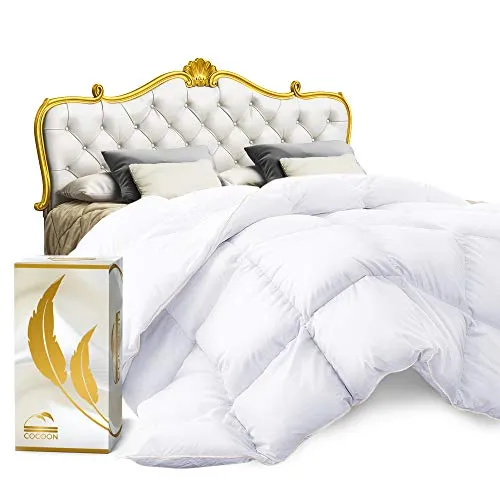 Cocoon Luxury Real Organic California King Down Comforter King Cali Size