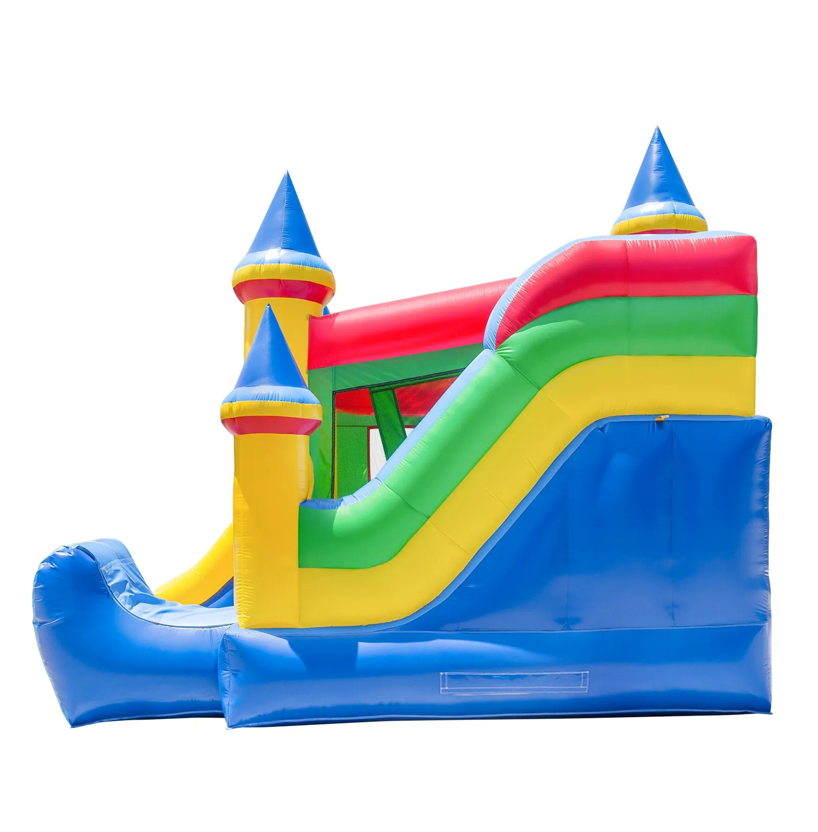 Commercial Castle Bounce House with Slide