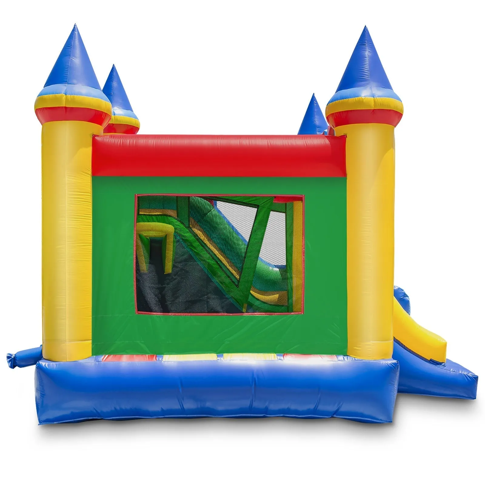 Commercial Castle Inflatable Bounce House with Slide by Cloud 9