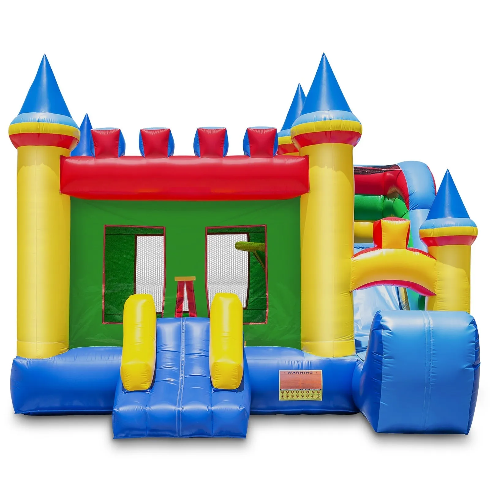 Commercial Castle Inflatable Bounce House with Slide by Cloud 9