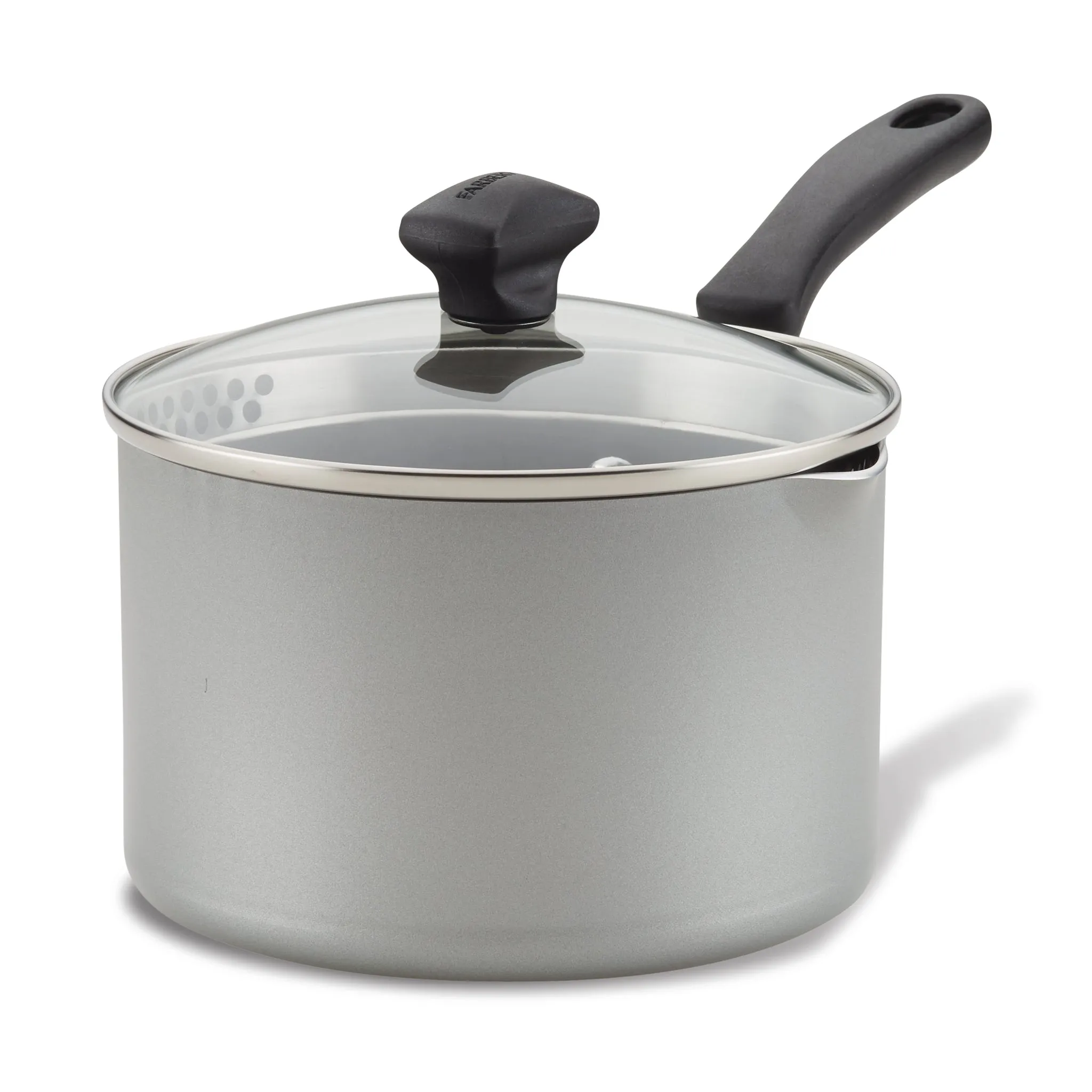 Cookstart Covered Straining Saucepan