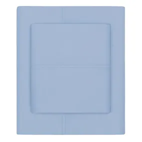 Cornflower Blue 400 Thread Count Sheet Set (Fitted, Flat, & Pillow Cases)