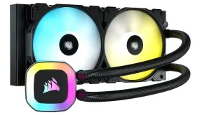 CORSAIR H100 240MM RGB AIO LIQUID COOLER