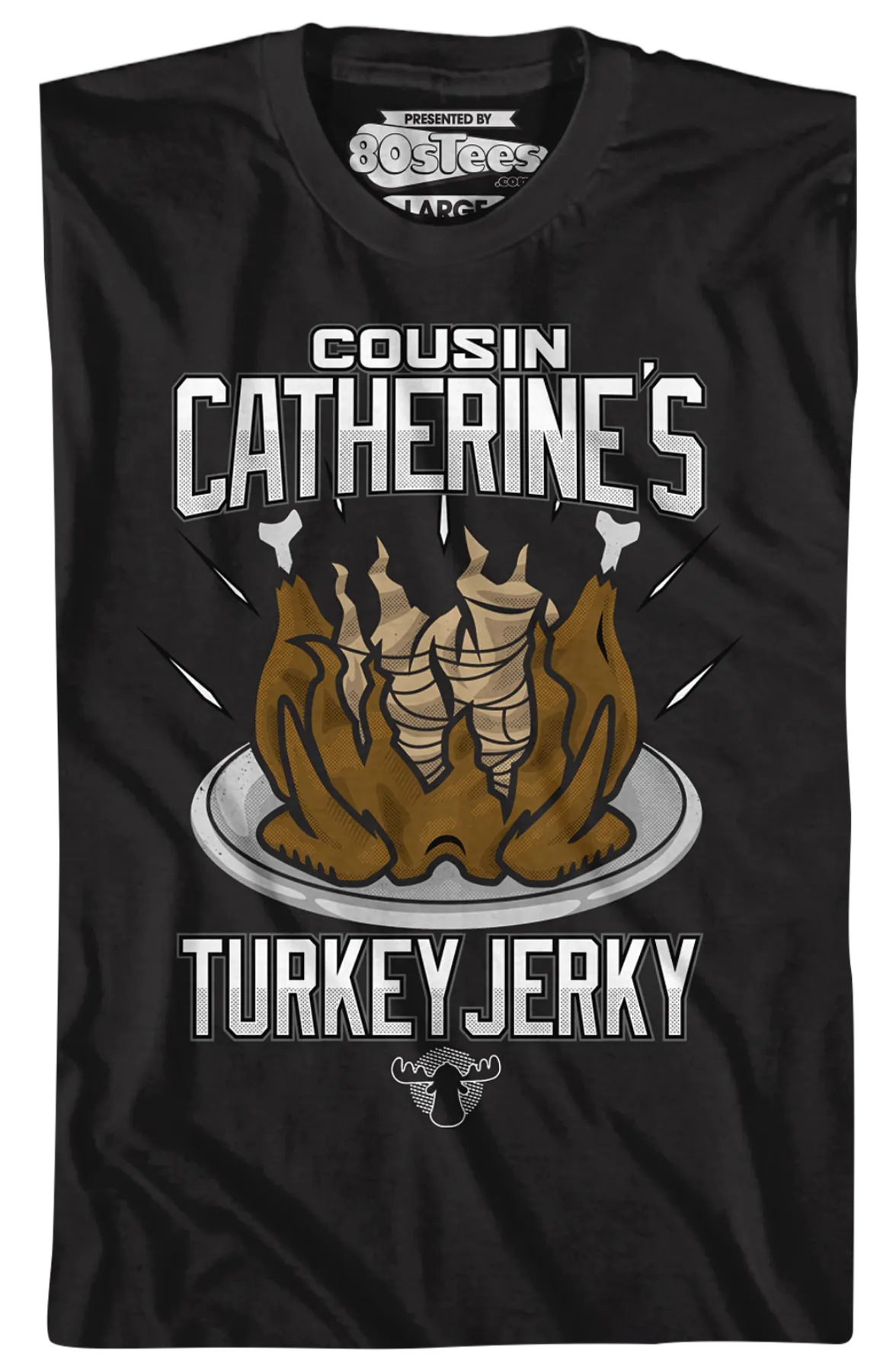 Cousin Catherine's Turkey Jerky Christmas Vacation T-Shirt