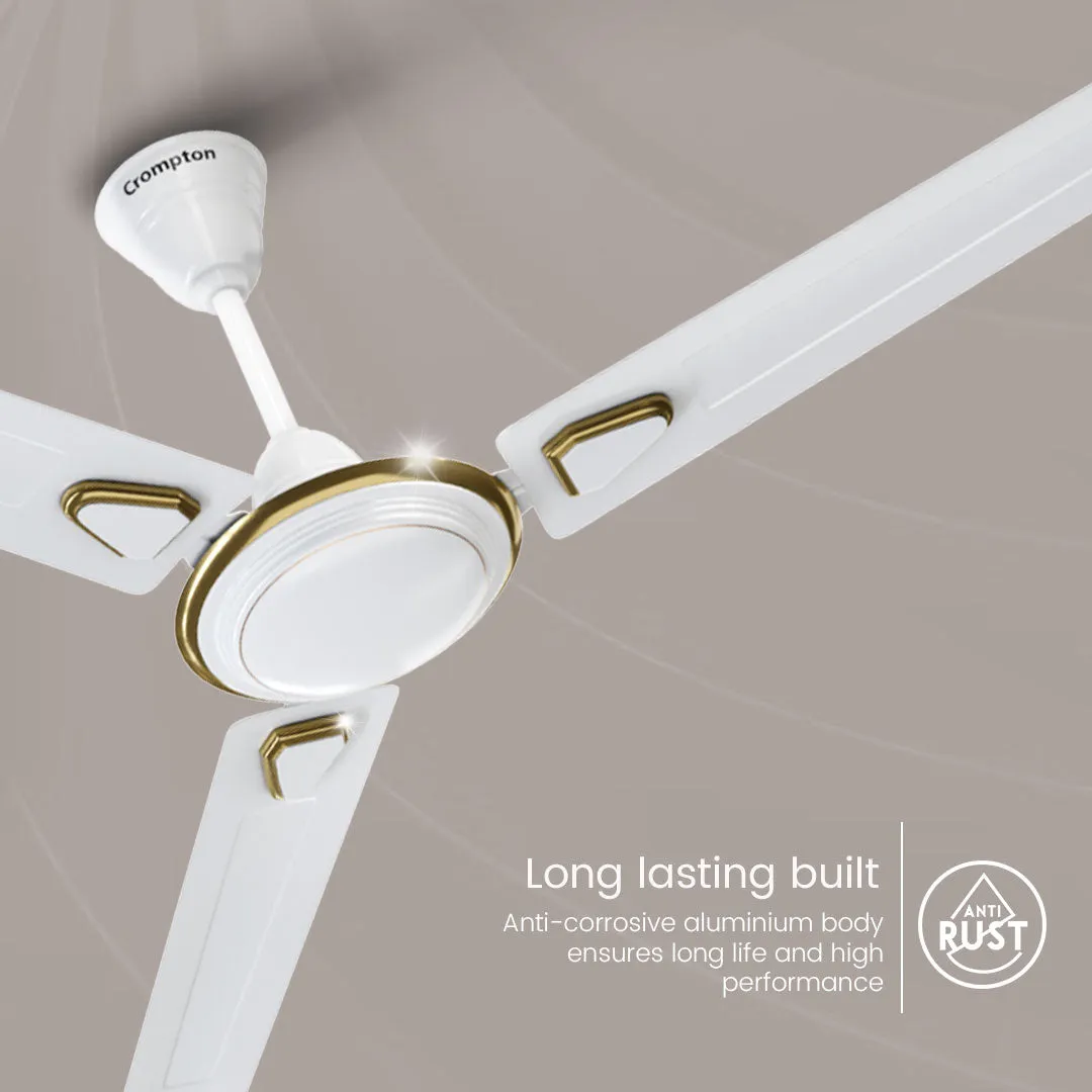 Crompton Surebreeze Super Briz Deco | Star Rated Ceiling Fan