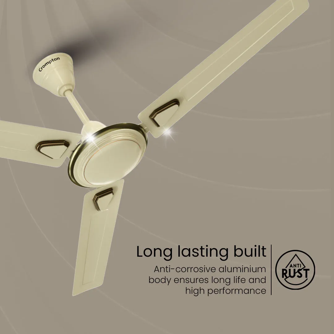 Crompton Surebreeze Super Briz Deco | Star Rated Ceiling Fan