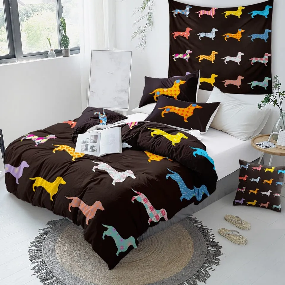 Dachshund Bedding Set