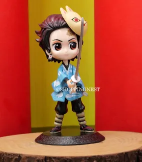 Demon Slayer Tanjiro Kamado with Mask Kimetsu No Yaiba Action Figure | 15 CMS |