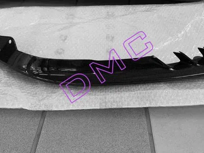 DMC Ferrari SF90 Stradale Forged Carbon Fiber Front Lip Spoiler Splitters fit the OEM Coupe & Spider & Assetto Fiorano