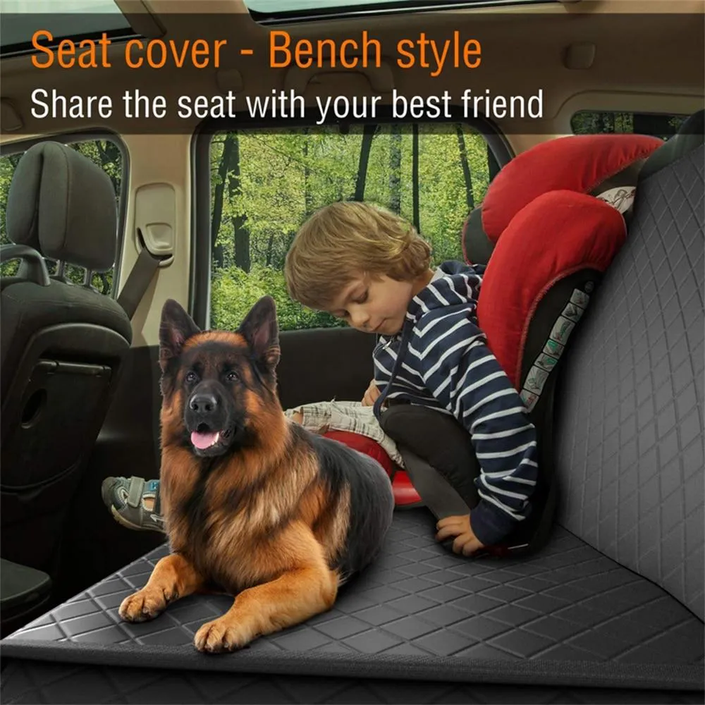 Dog Car Hammock - Waterproof Rear Seat Cover