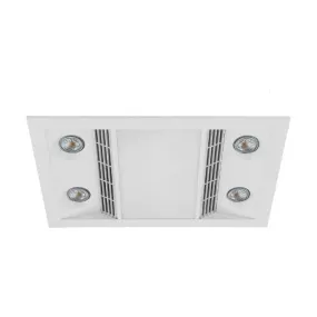 Eglo Inferno 4 Bathroom Heater Exhaust Fan Light